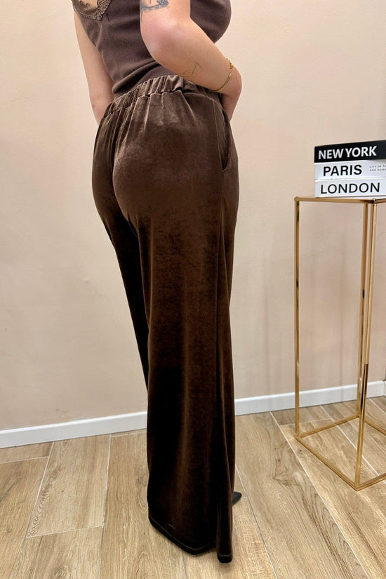 Pantalone velluto - MORO