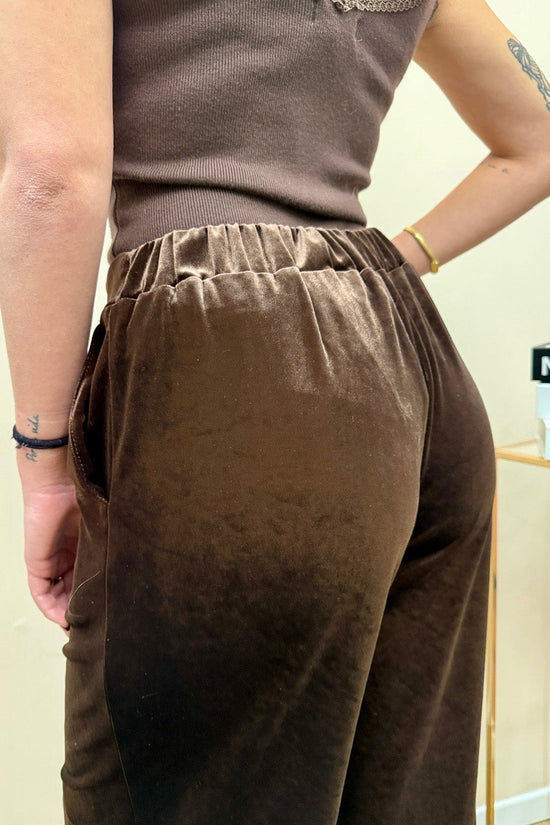 Pantalone velluto - MORO