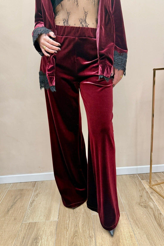 Pantalone velluto - BORDEAUX