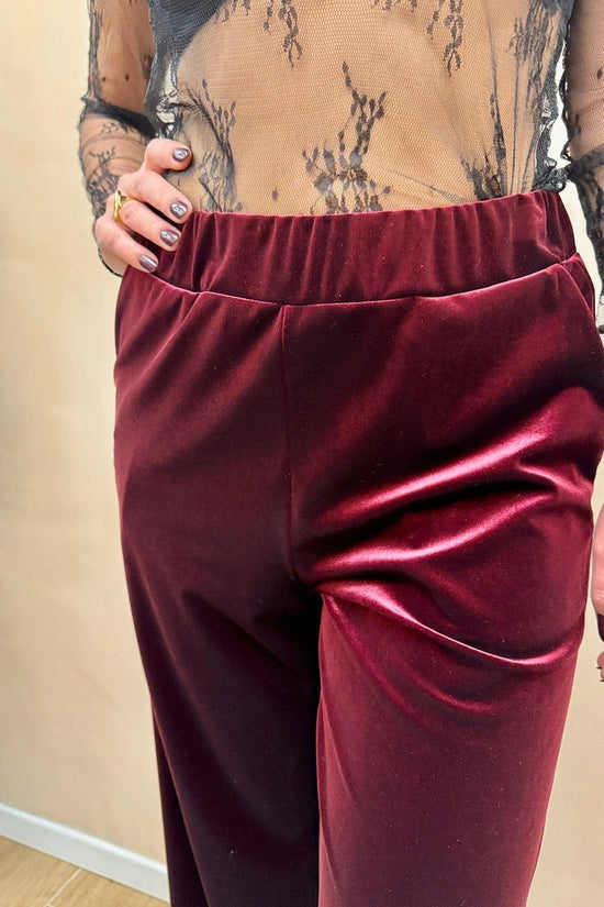 Pantalone velluto - BORDEAUX