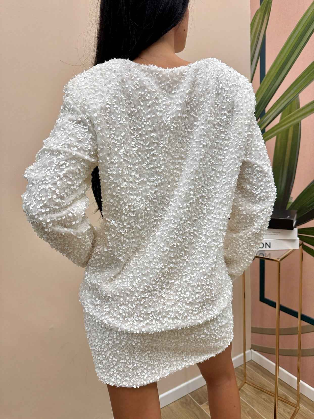 Blusa paillettes - PANNA