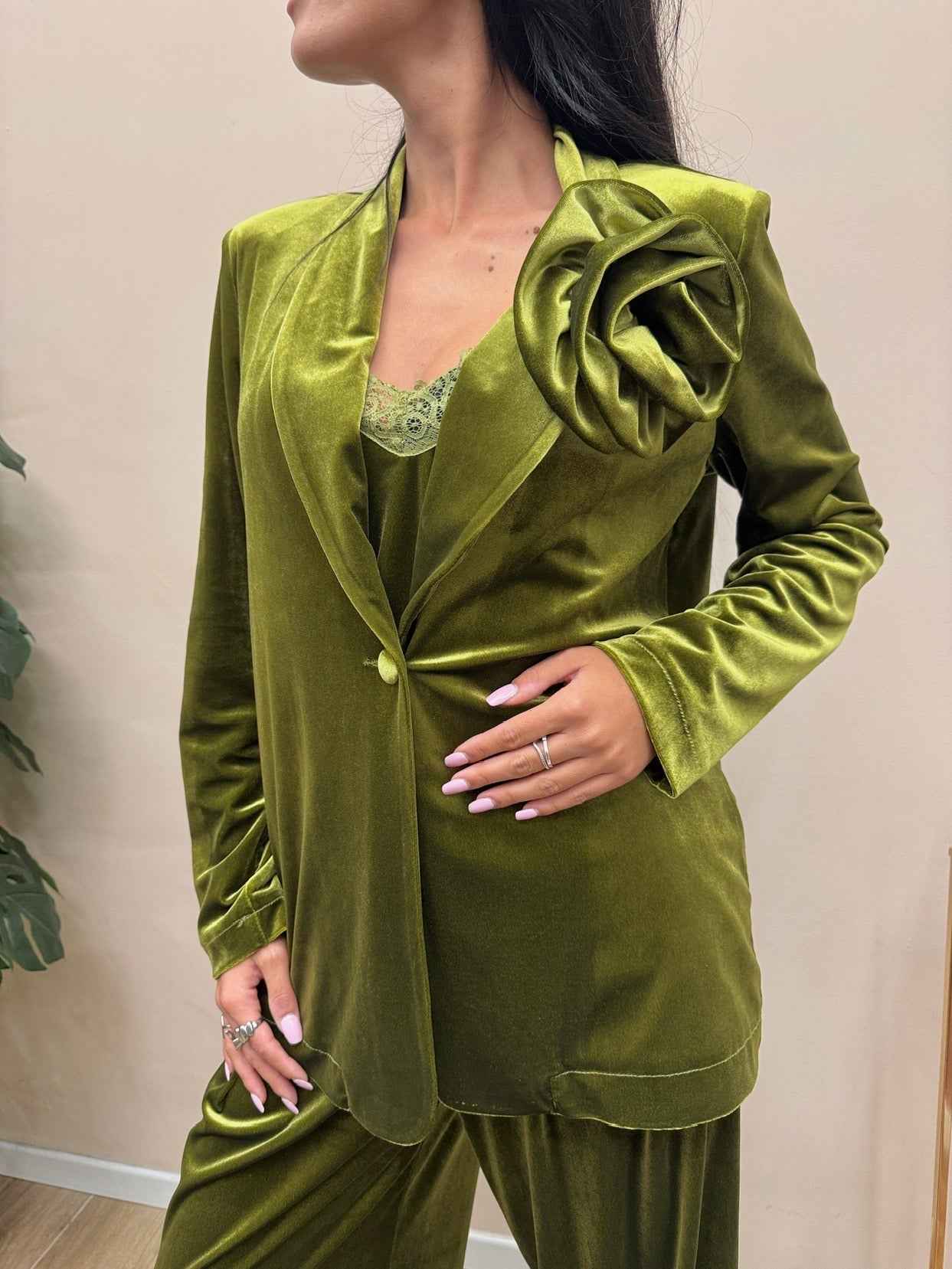 Giacca spilla - OLIO