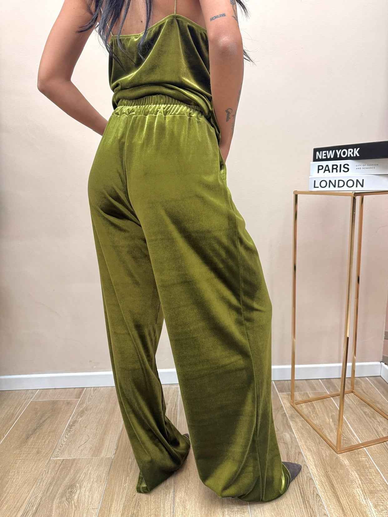 Pantalone ciniglia - OLIO