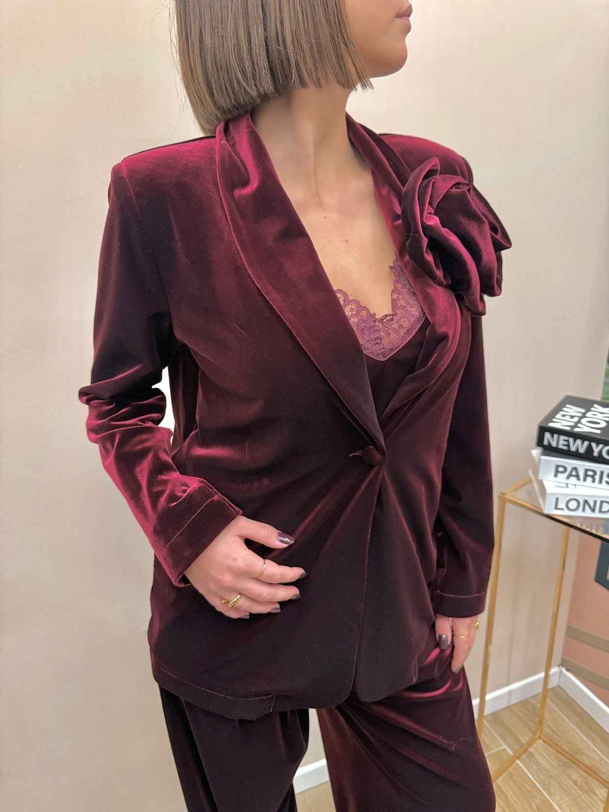 Giacca spilla - BORDEAUX