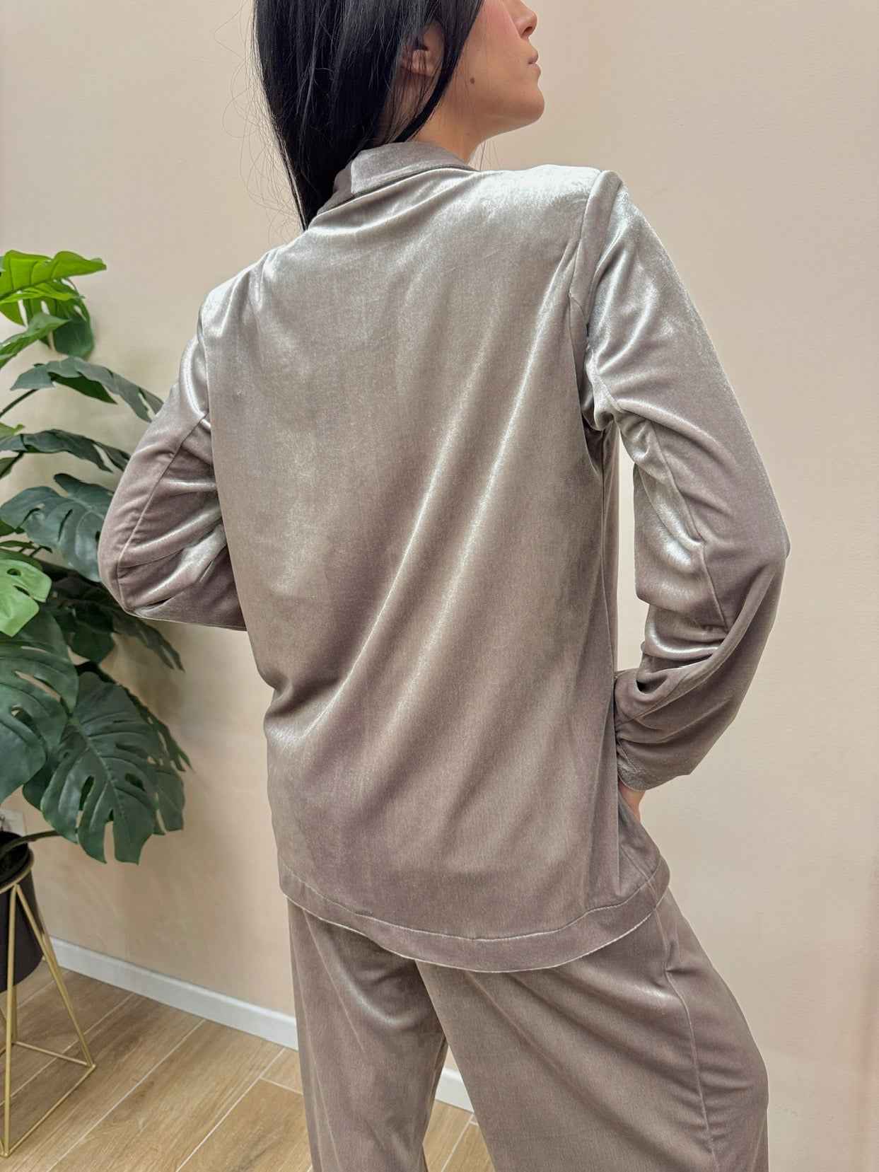 Giacca spilla - FANGO