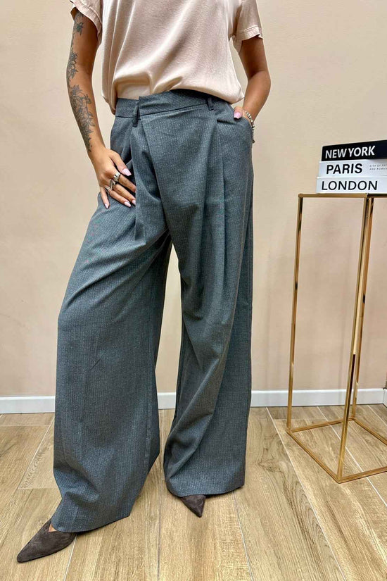 Pantalone baggy joanne - GRIGIO