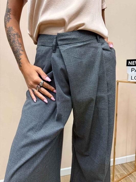 Pantalone baggy joanne - GRIGIO