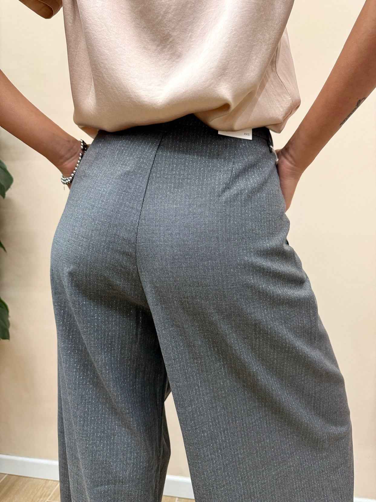 Pantalone baggy joanne - GRIGIO