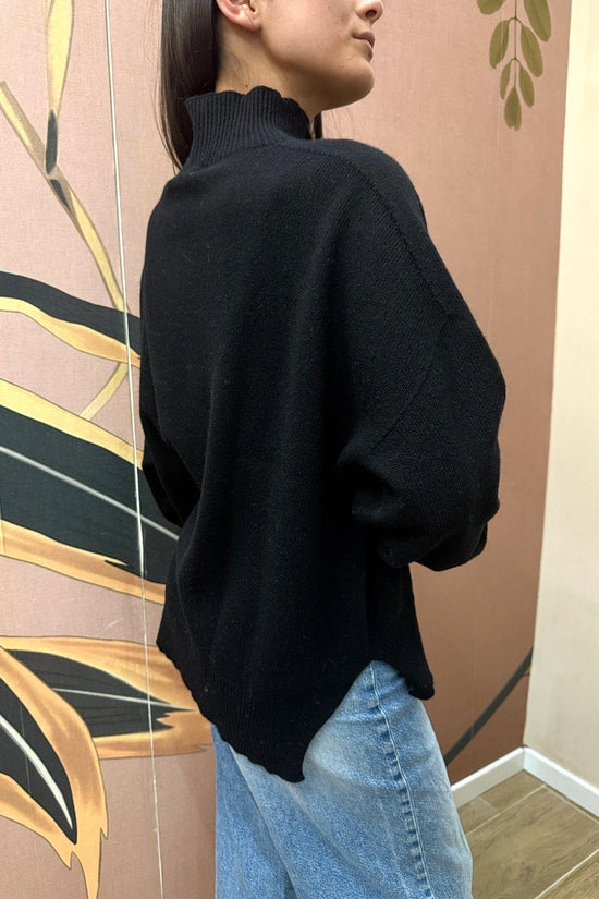 Lupetto cachemire - NERO