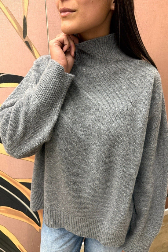 Lupetto cachemire - GRIGIO