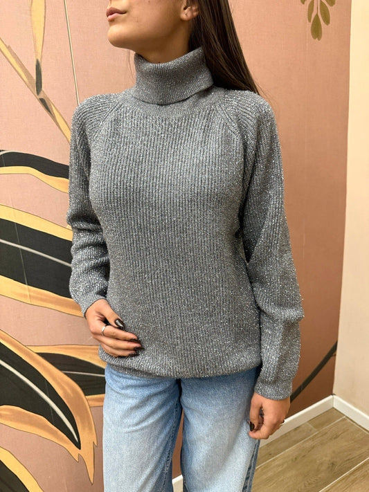 Pull lurex - GRIGIO