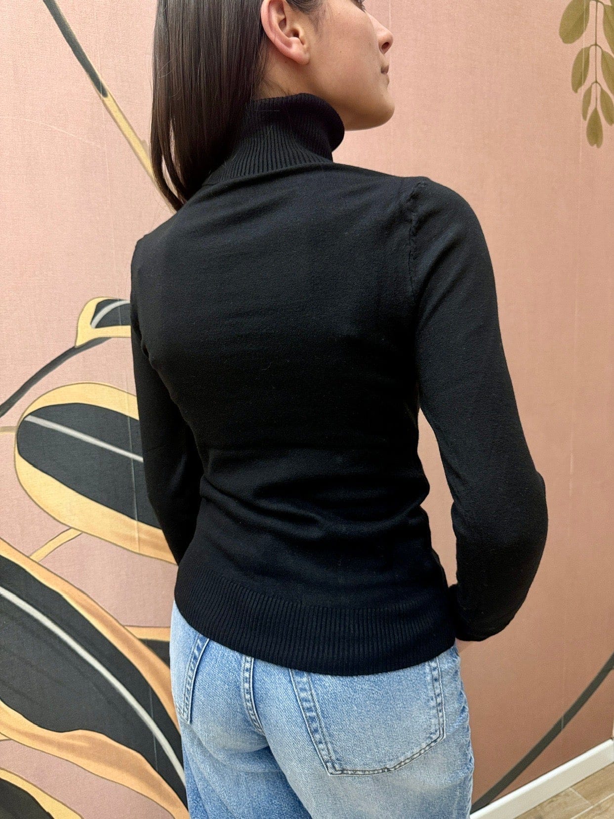 Pull ciclista viscosa - NERO