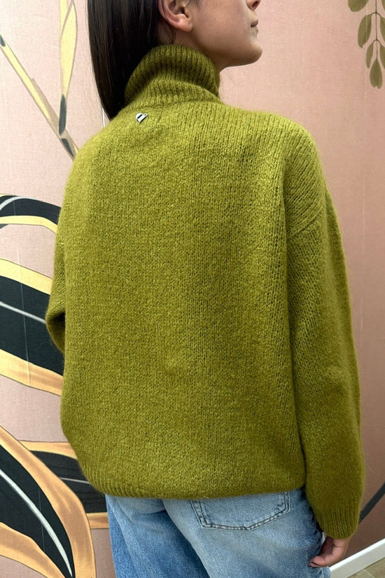 Pull mohair collo vulcano - OLIO
