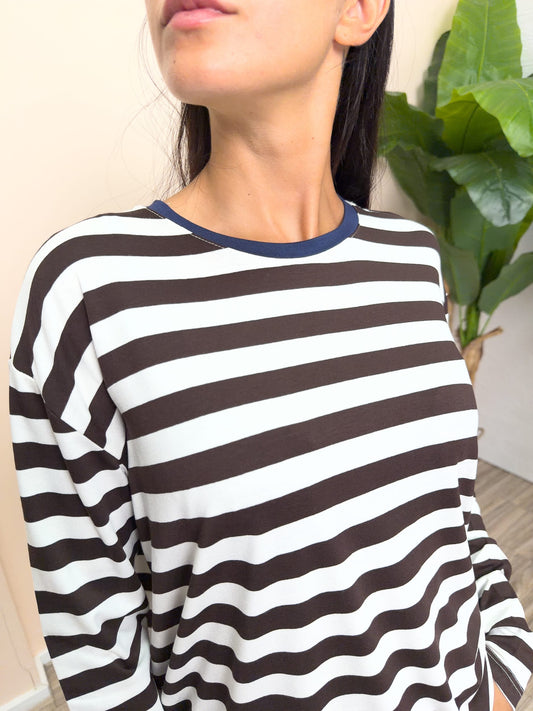 Maglia righe - MORO