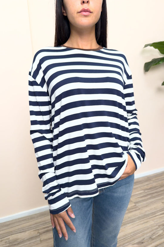 Maglia righe - BLU