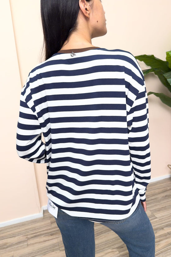Maglia righe - BLU