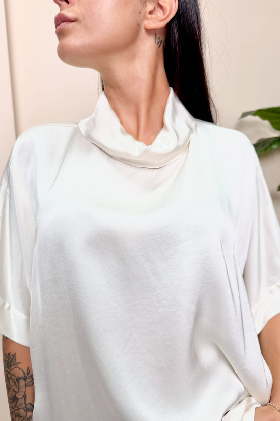 Blusa VIENNA in viscosa - BURRO