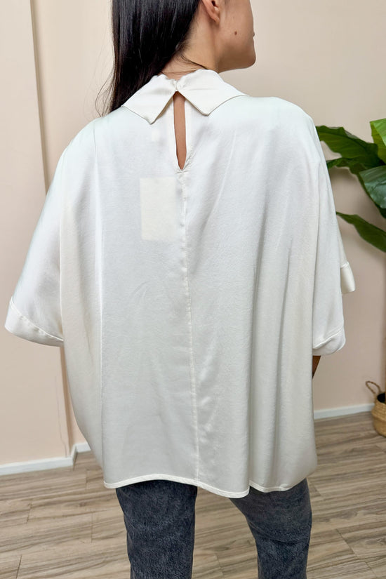Blusa VIENNA in viscosa - BURRO