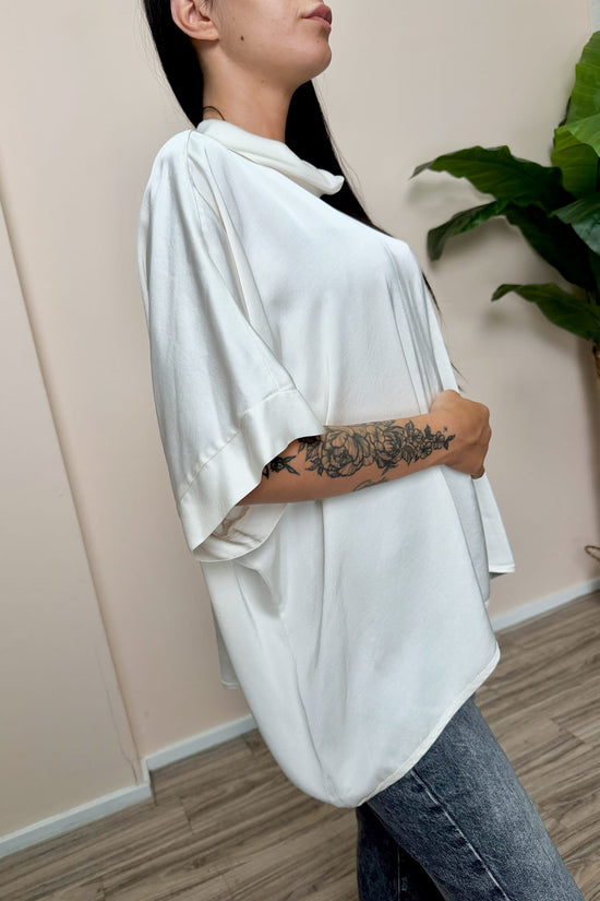 Blusa VIENNA in viscosa - BURRO