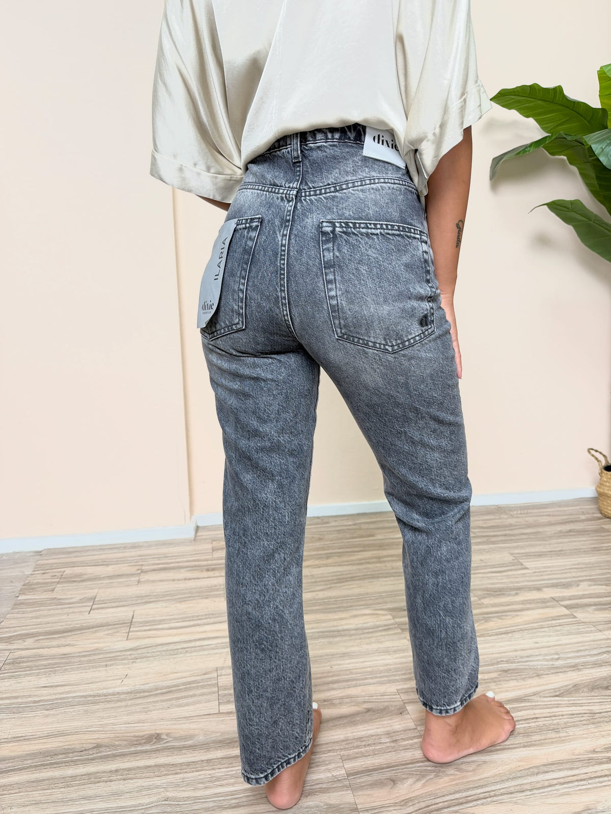 Jeans ILARIA BLACK - NERO