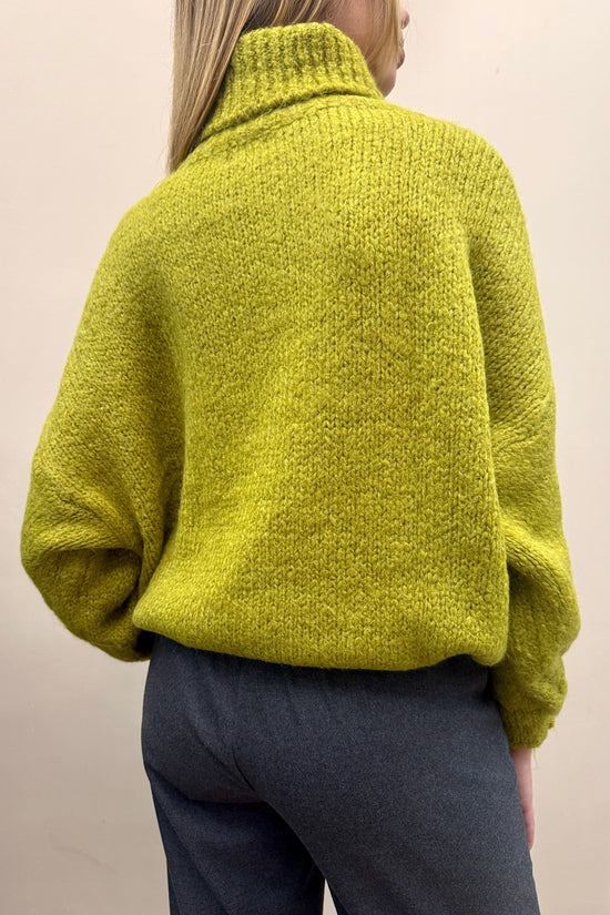 Dolcevita mohair - OLIVA