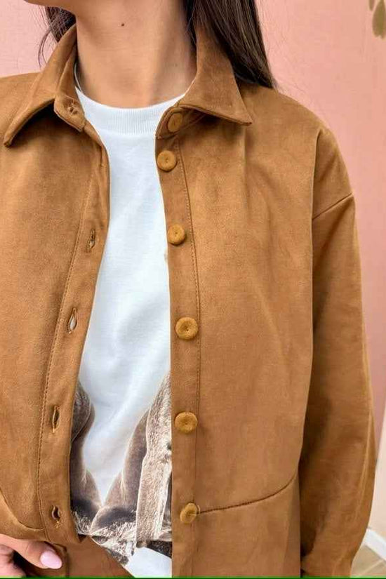 CAMICIA DAINETTO - CUOIO