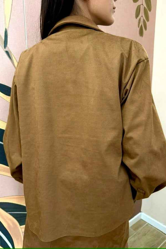 CAMICIA DAINETTO - CUOIO