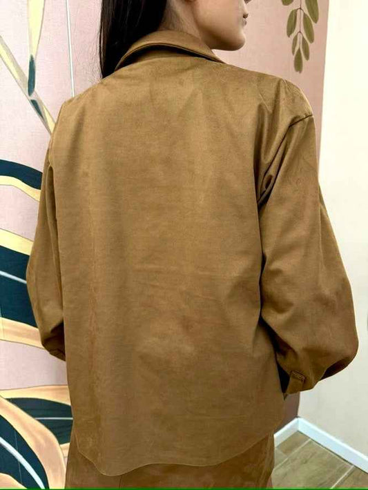 CAMICIA DAINETTO - CUOIO