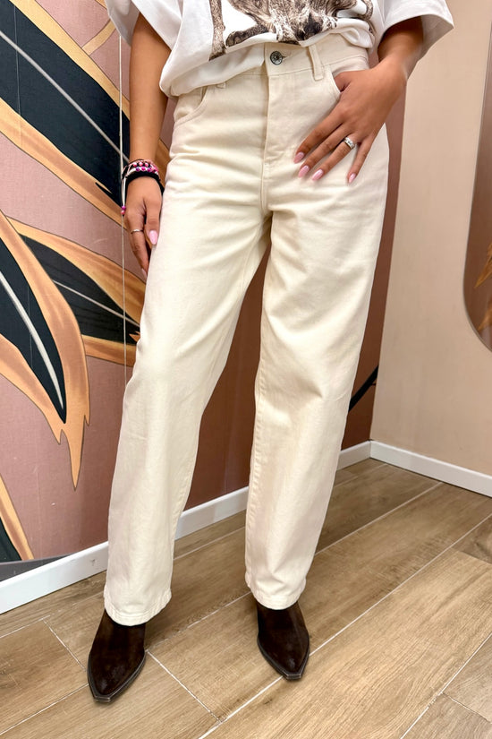 Pantalone palazzo - BURRO