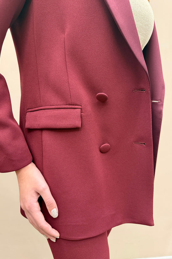 Giacca doppiopetto - BORDEAUX