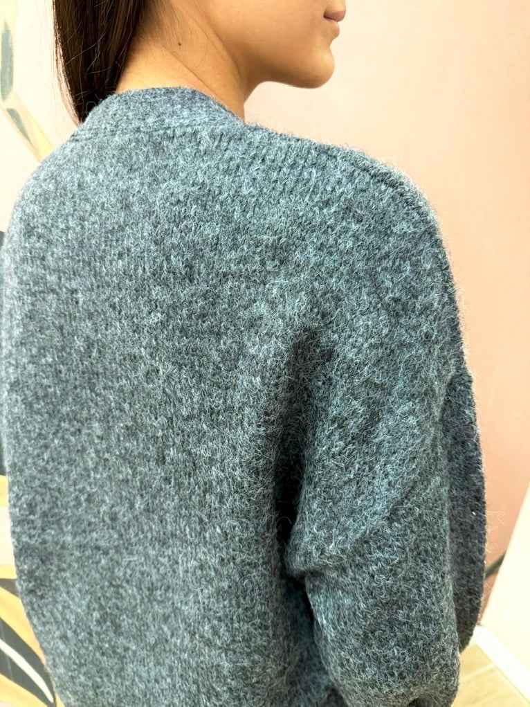 Cardigan "Rosanna" - ANTRACITE