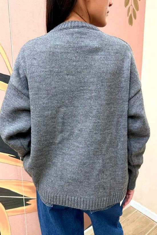 Pull orsetto - GRIGIO