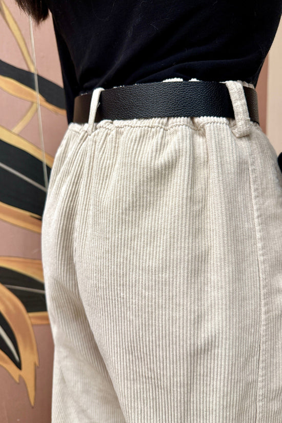 Pantalone velluto barrel - BURRO