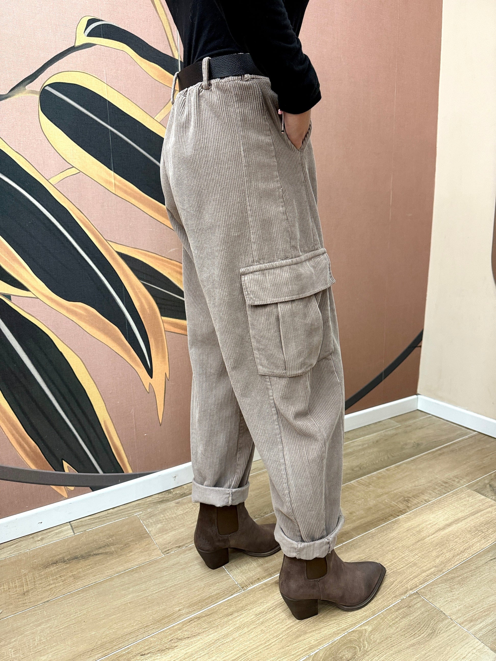 Pantalone tasconi - FANGO