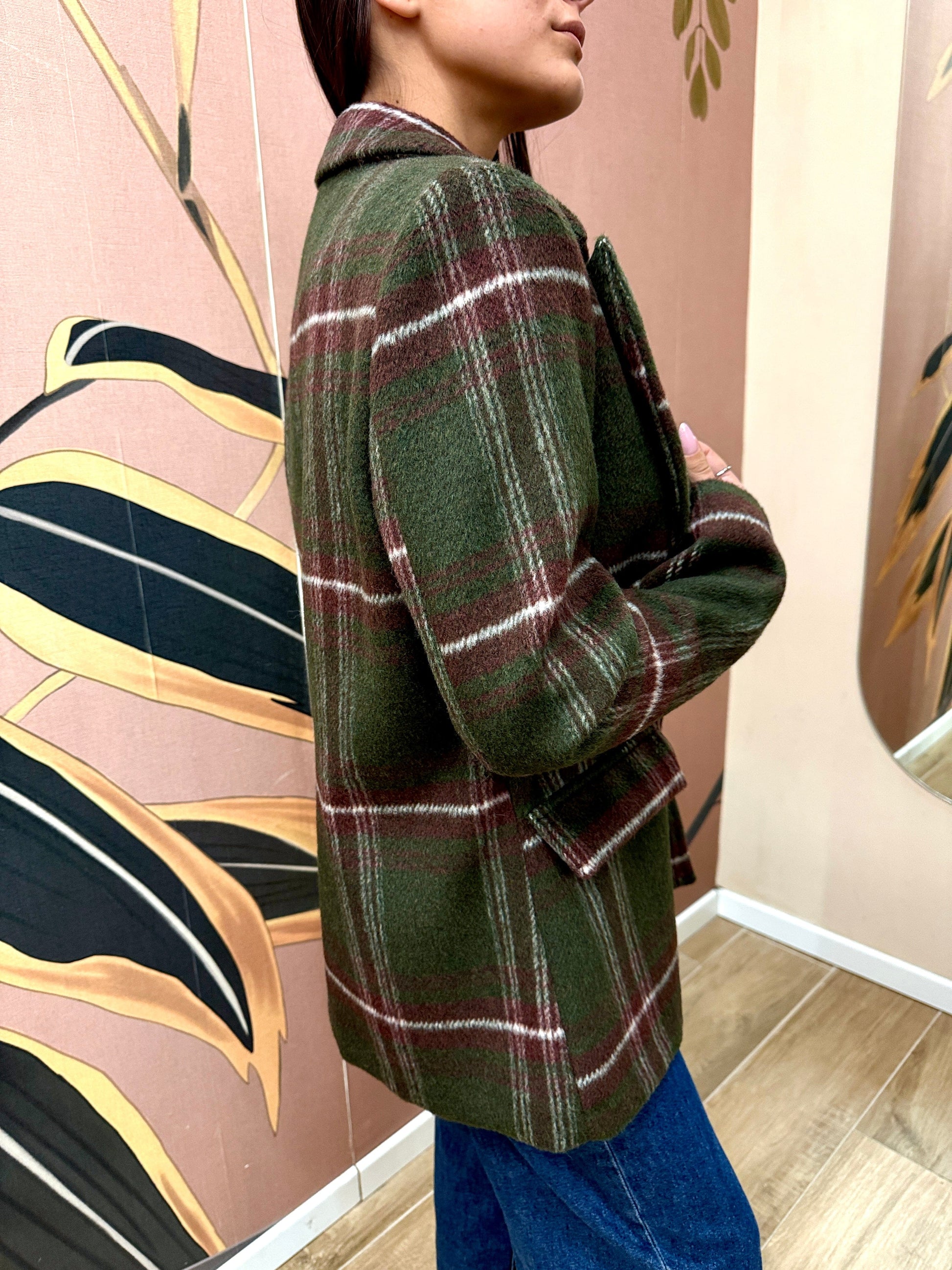 Giacca monopetto - VERDE