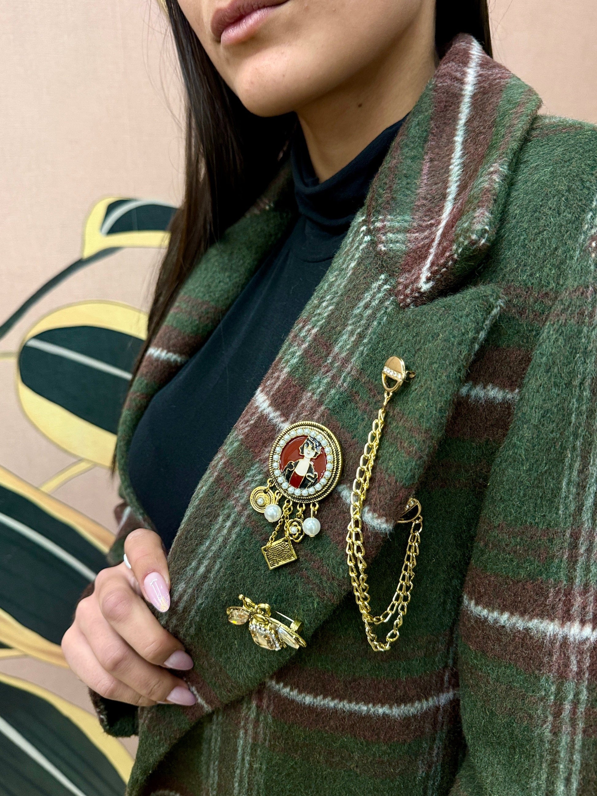 Giacca monopetto - VERDE