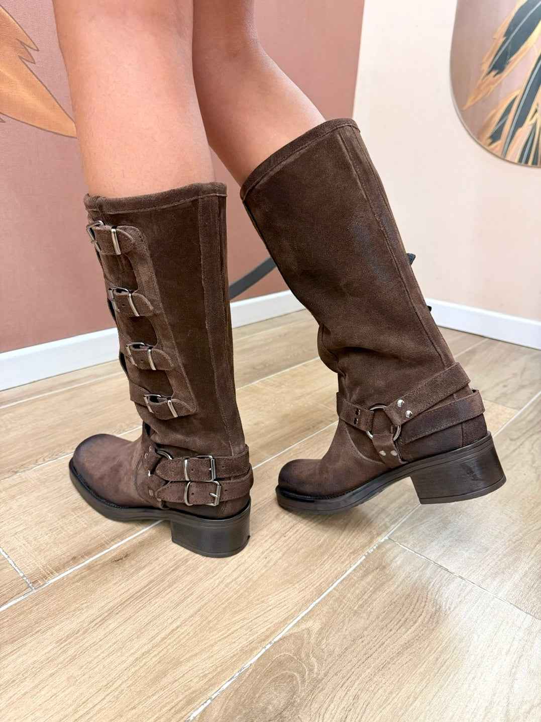 Stivale c/fibbie - CAFFE'