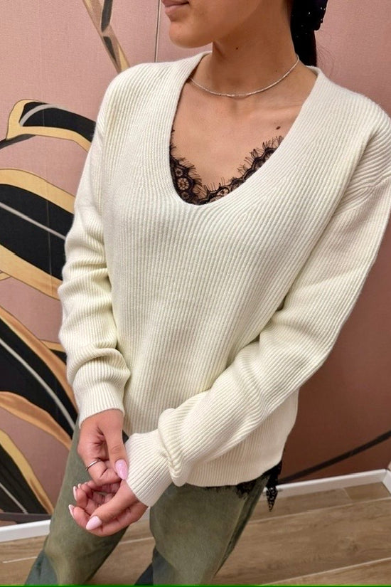 Pull scollo a V - PANNA