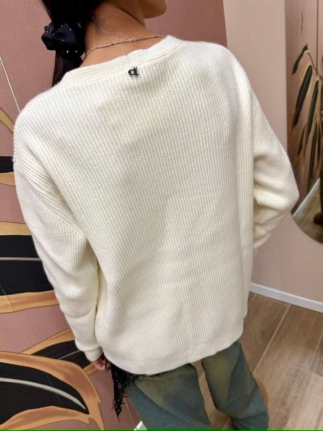 Pull scollo a V - PANNA