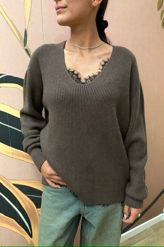 Pull scollo a V - MORO