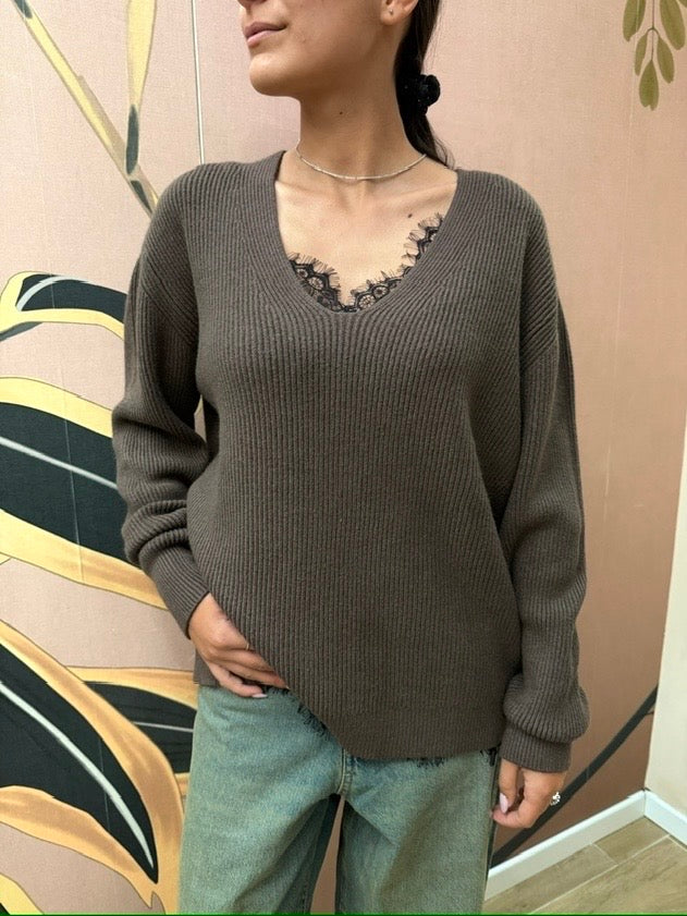 Pull scollo a V - MORO