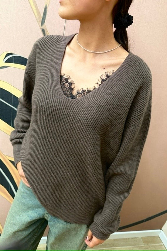 Pull scollo a V - MORO