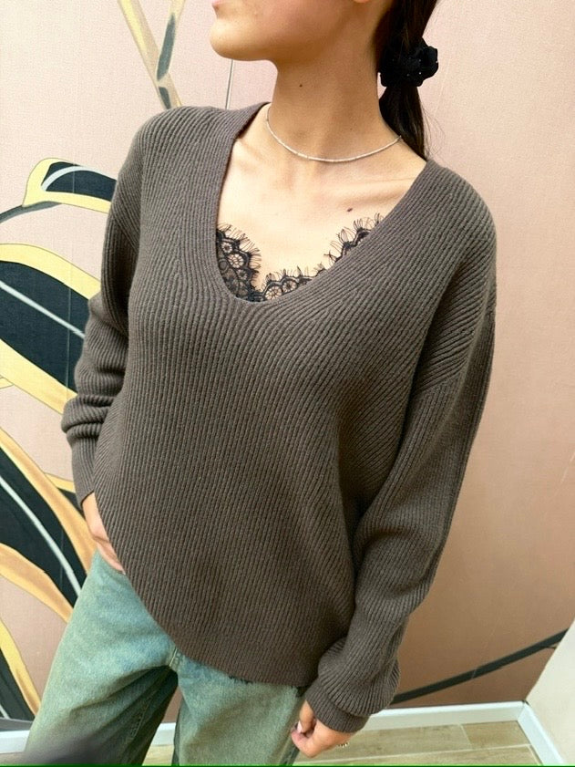 Pull scollo a V - MORO