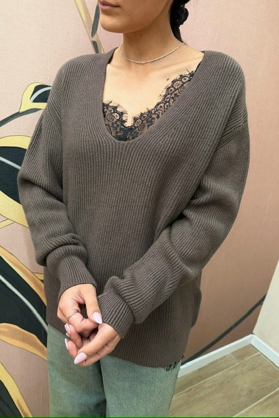 Pull scollo a V - MORO