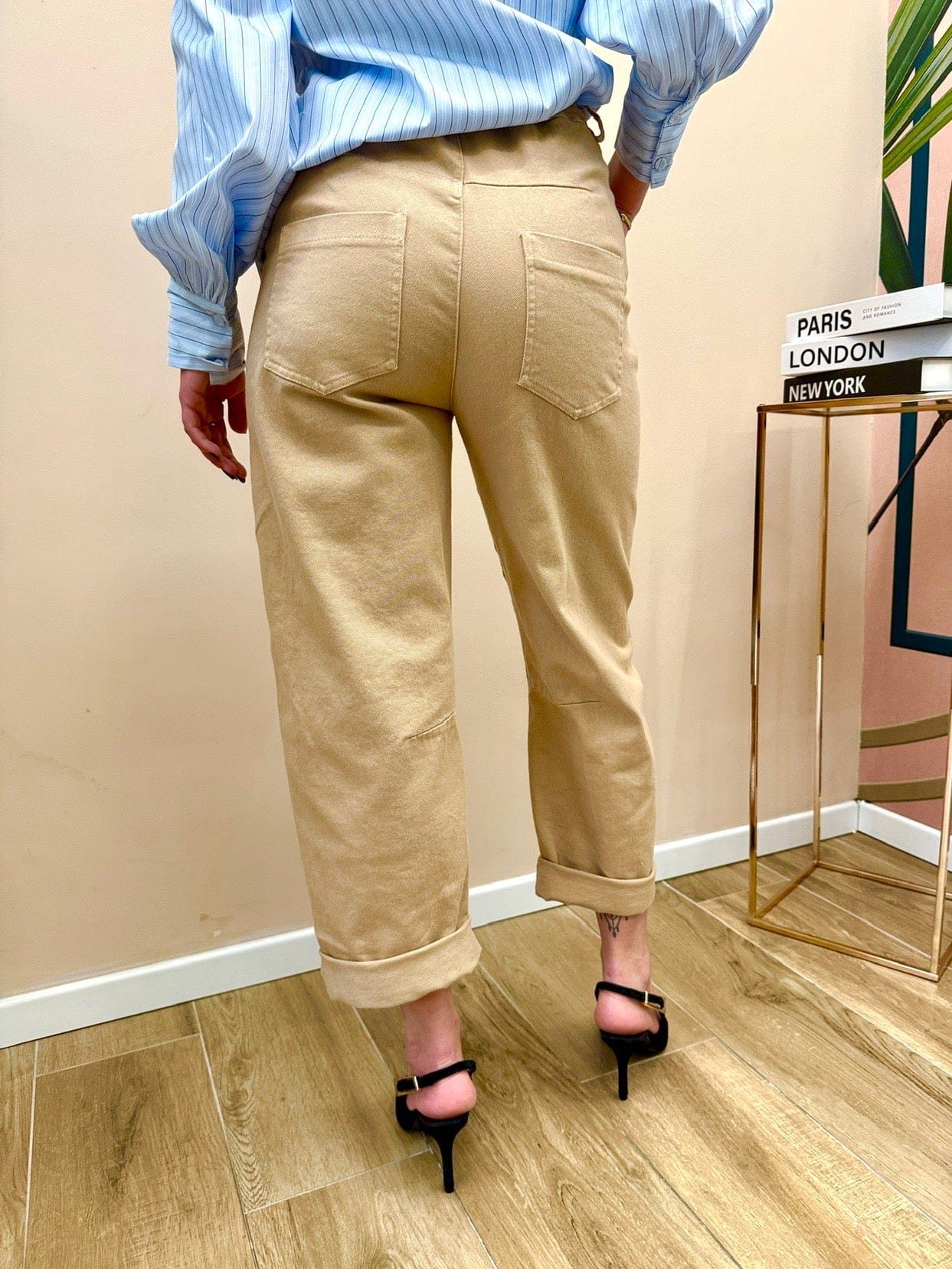 Pantalone ovetto - CAMMELLO