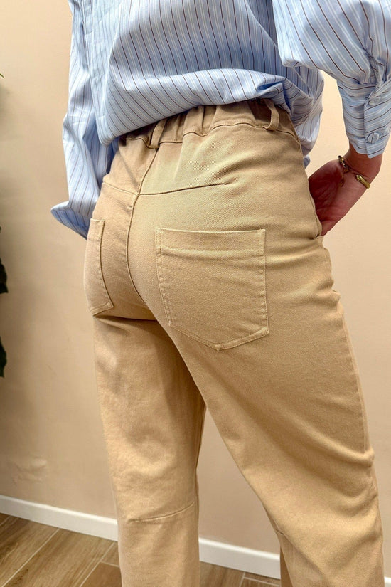 Pantalone ovetto - CAMMELLO