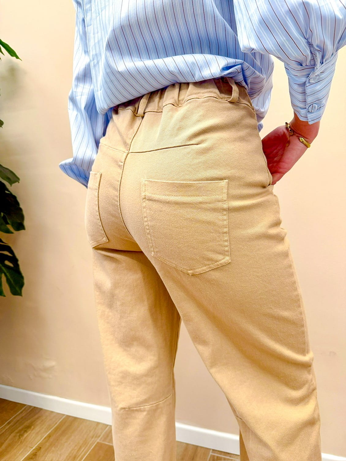 Pantalone ovetto - CAMMELLO