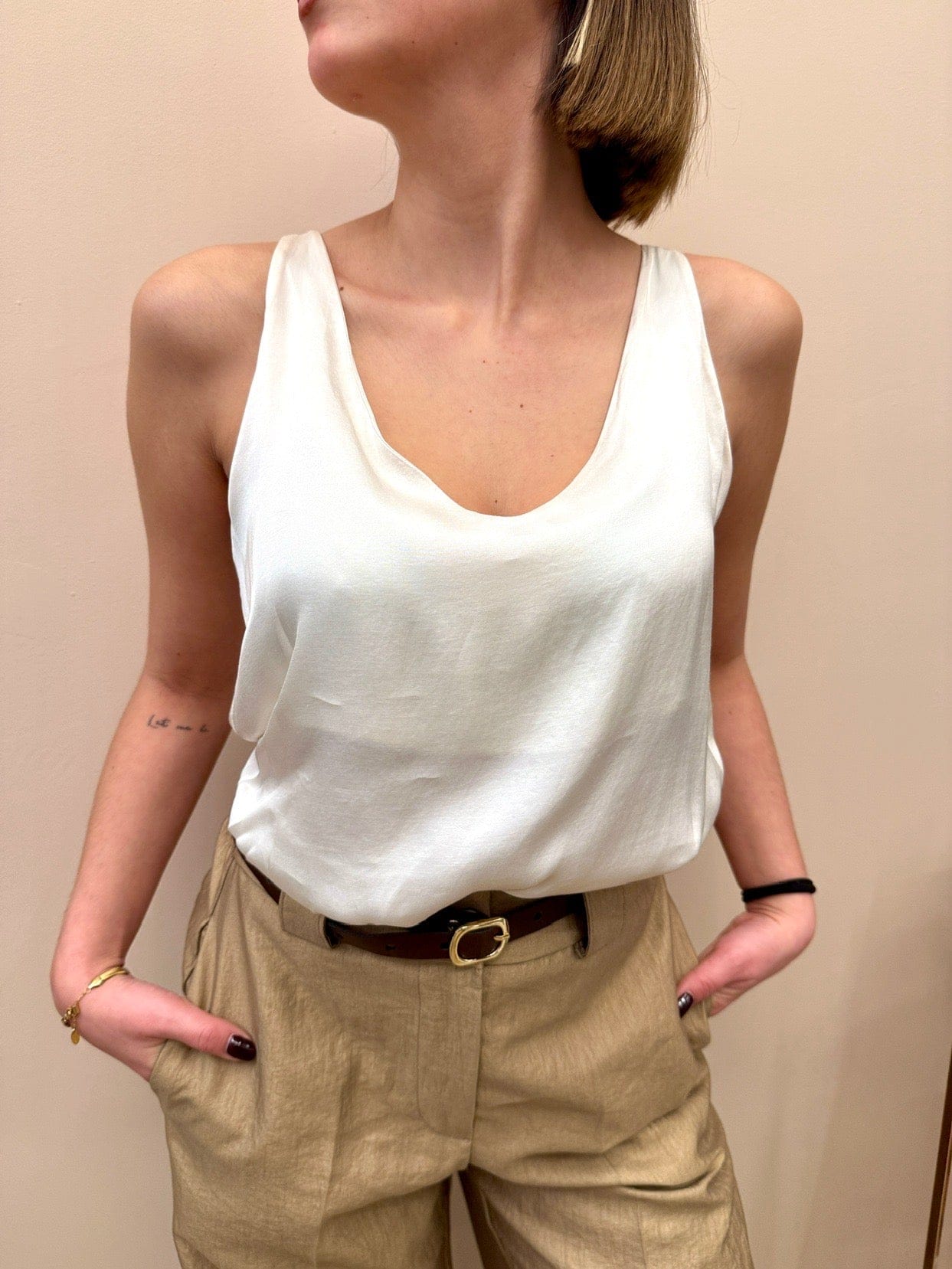 Top in viscosa - BURRO