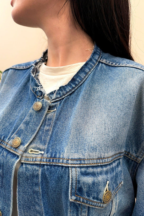 Giacca jeans vintage - BLUE DENIM