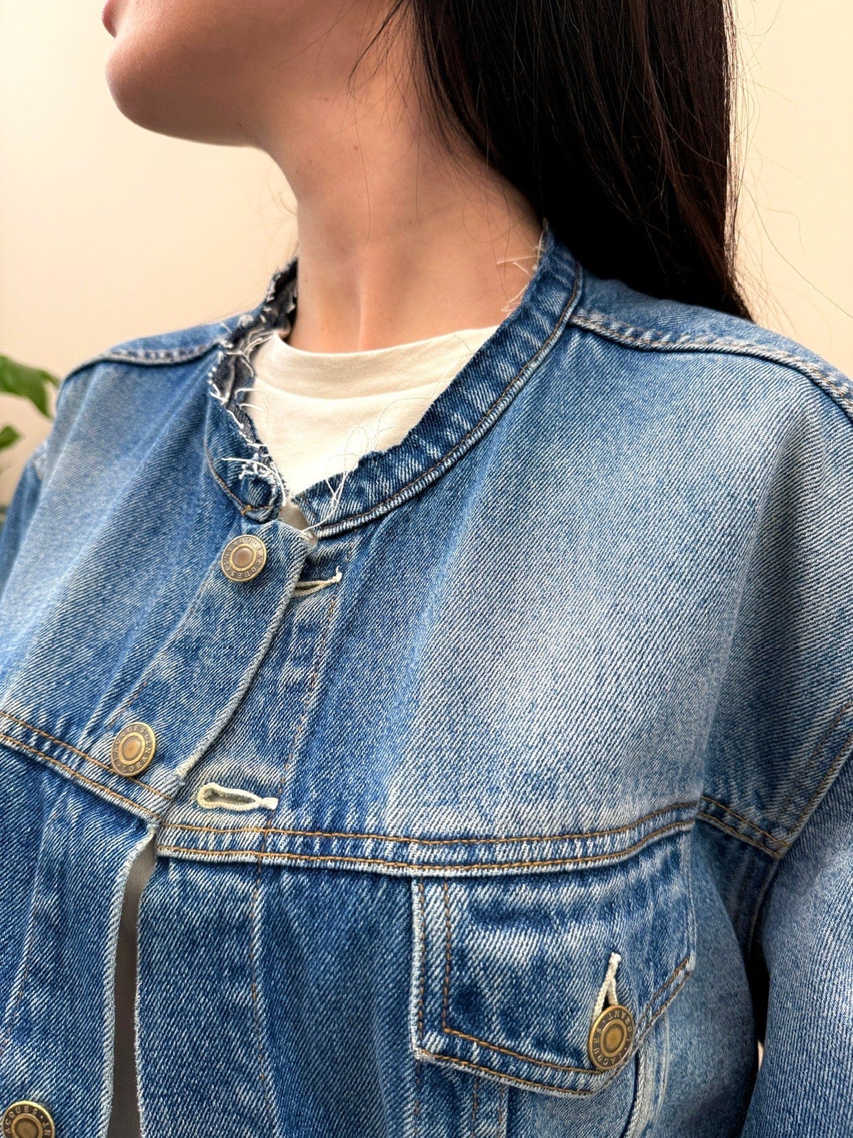 Giacca jeans vintage - BLUE DENIM